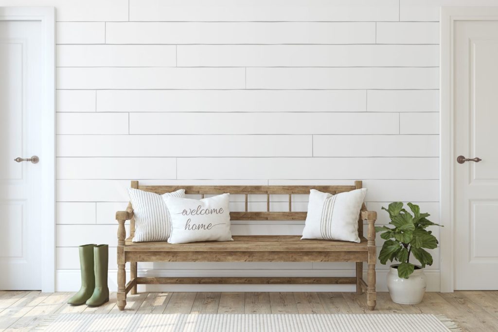 Shiplap Home Entry